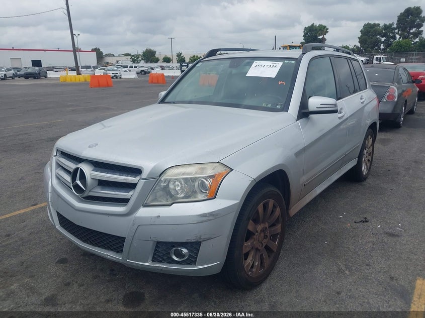 2012 Mercedes-benz Glk-klasse VIN WDCGG5GB4CF800374 IAAI salvage auction — REAR END, Salvage (California), sold $1,550 on 2026-07-09 (photo 2)