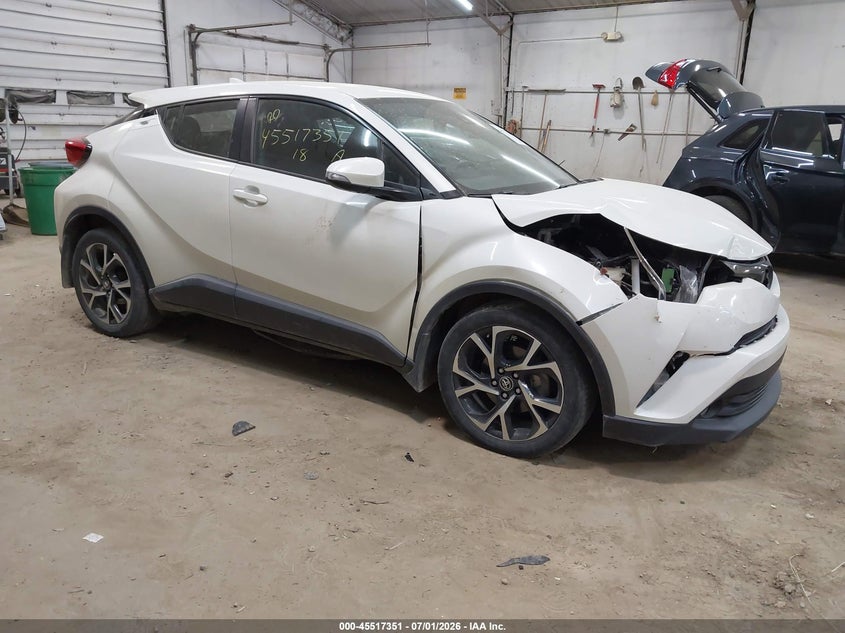 2018 Toyota C-hr VIN NMTKHMBX0JR062322 IAAI salvage auction — RIGHT FRONT, Salvage (Pennsylvania), sold $4,300 on 2026-07-23 (photo 1)