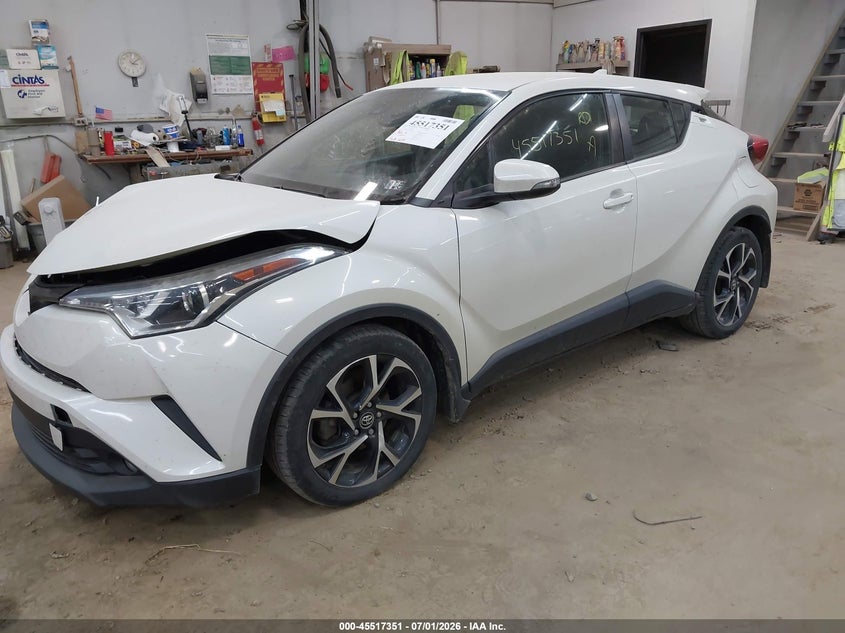 2018 Toyota C-hr VIN NMTKHMBX0JR062322 IAAI salvage auction — RIGHT FRONT, Salvage (Pennsylvania), sold $4,300 on 2026-07-23 (photo 2)
