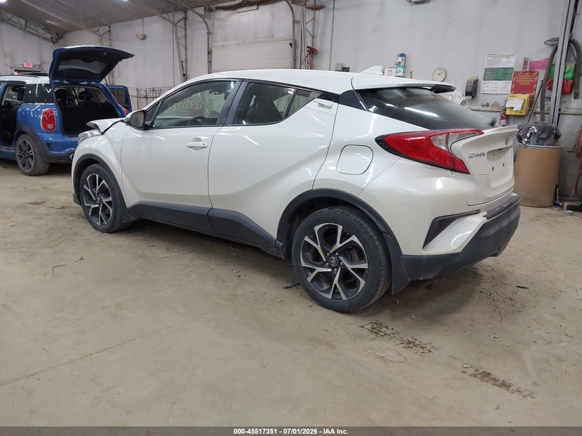 2018 Toyota C-hr VIN NMTKHMBX0JR062322 IAAI salvage auction — RIGHT FRONT, Salvage (Pennsylvania), sold $4,300 on 2026-07-23 (photo 3)