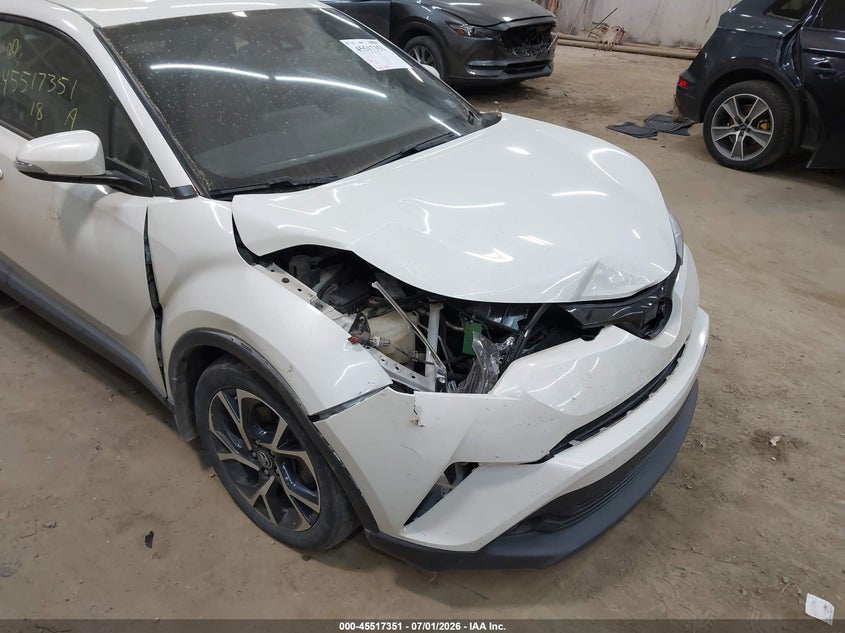 2018 Toyota C-hr VIN NMTKHMBX0JR062322 IAAI salvage auction — RIGHT FRONT, Salvage (Pennsylvania), sold $4,300 on 2026-07-23 (photo 6)