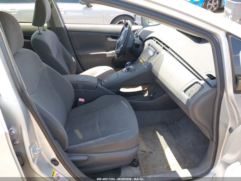 2011 Toyota Prius VIN JTDKN3DU7B0252047 IAAI salvage auction — NORMAL WEAR, Clear - Dealer Only (California), sold $1,100 on 2026-07-29 (photo 5)