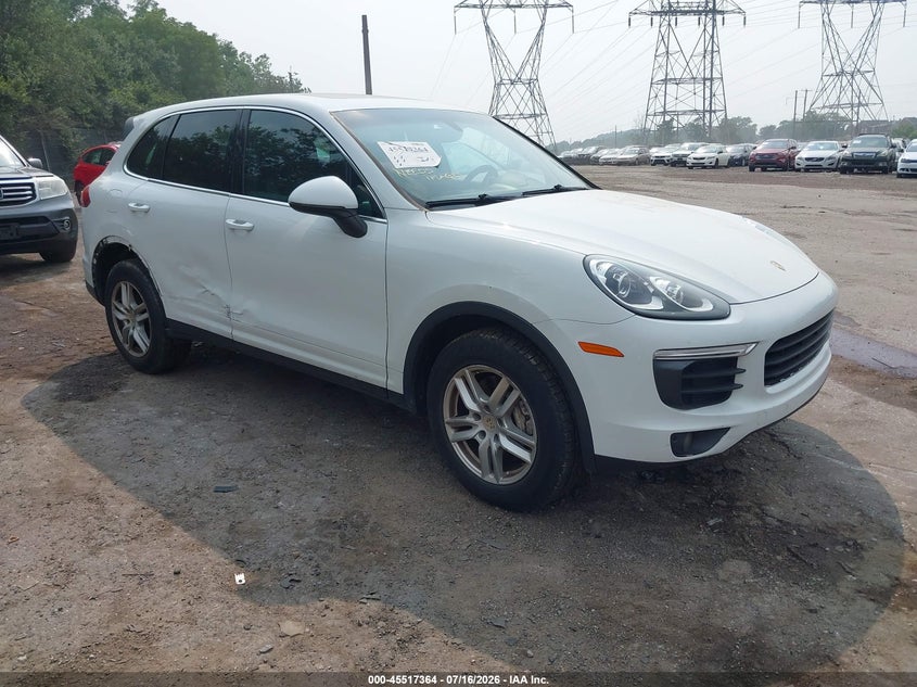 2016 Porsche Cayenne VIN WP1AA2A20GLA10516 IAAI salvage auction — UNKNOWN, Salvage (Pennsylvania), sold $3,200 on 2026-07-31 (photo 1)