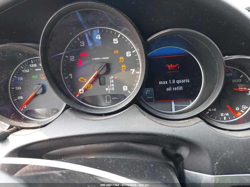 2016 Porsche Cayenne VIN WP1AA2A20GLA10516 IAAI salvage auction — UNKNOWN, Salvage (Pennsylvania), sold $3,200 on 2026-07-31 (photo 7)