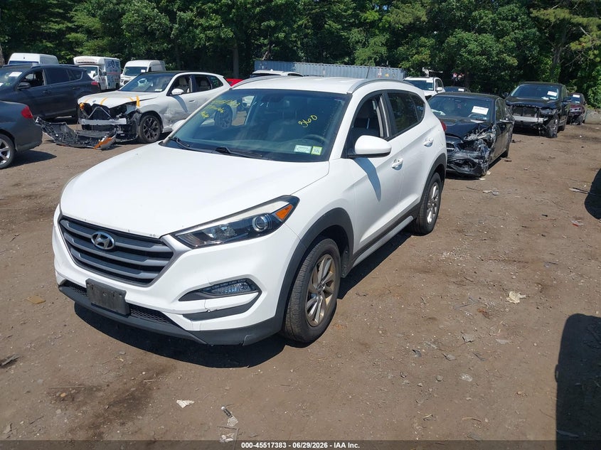 2017 Hyundai Tucson VIN KM8J3CA45HU443890 IAAI salvage auction — NORMAL WEAR, Salvage Title, sold $2,300 on 2026-07-28 (photo 2)