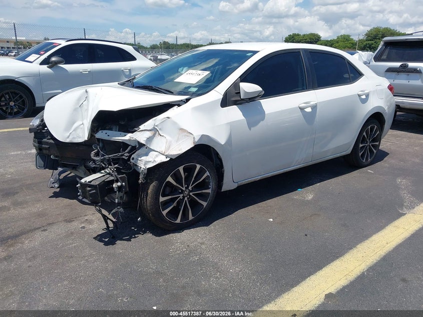 2019 Toyota Corolla VIN 5YFBURHE5KP942040 IAAI salvage auction — FRONT END, Salvage Title, sold $1,550 on 2026-07-16 (photo 2)