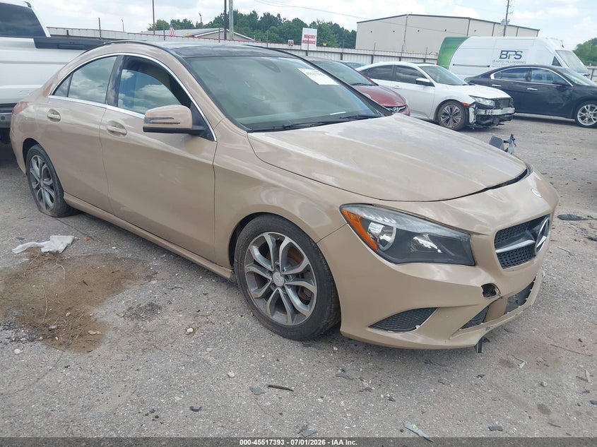 2016 Mercedes-benz Cla-klasse VIN WDDSJ4EB1GN305727 IAAI salvage auction — FRONT END, Original (Texas), sold $825 on 2026-07-29 (photo 1)