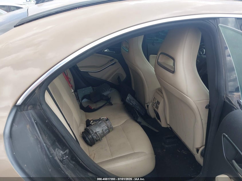 2016 Mercedes-benz Cla-klasse VIN WDDSJ4EB1GN305727 IAAI salvage auction — FRONT END, Original (Texas), sold $825 on 2026-07-29 (photo 8)