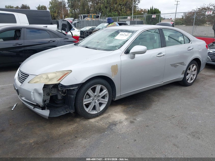 2009 Lexus Es 350 VIN JTHBJ46G192341683 IAAI salvage auction — FRONT END, Salvage (California), sold $850 on 2026-07-30 (photo 2)