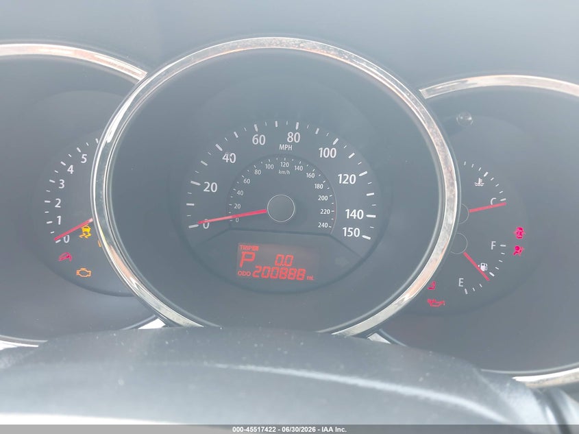 2013 Kia Sorento VIN 5XYKT3A69DG407626 IAAI salvage auction — NORMAL WEAR, Clear (Florida), sold $475 on 2026-07-28 (photo 7)