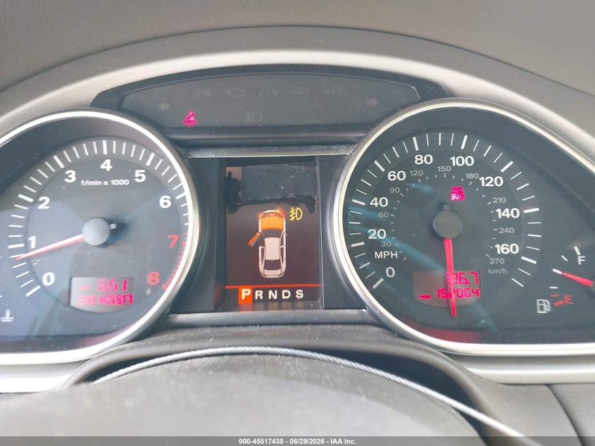 2007 Audi Q7 VIN WA1BY94L77D096989 IAAI salvage auction — NORMAL WEAR, Clear (Florida), sold $400 on 2026-07-16 (photo 7)
