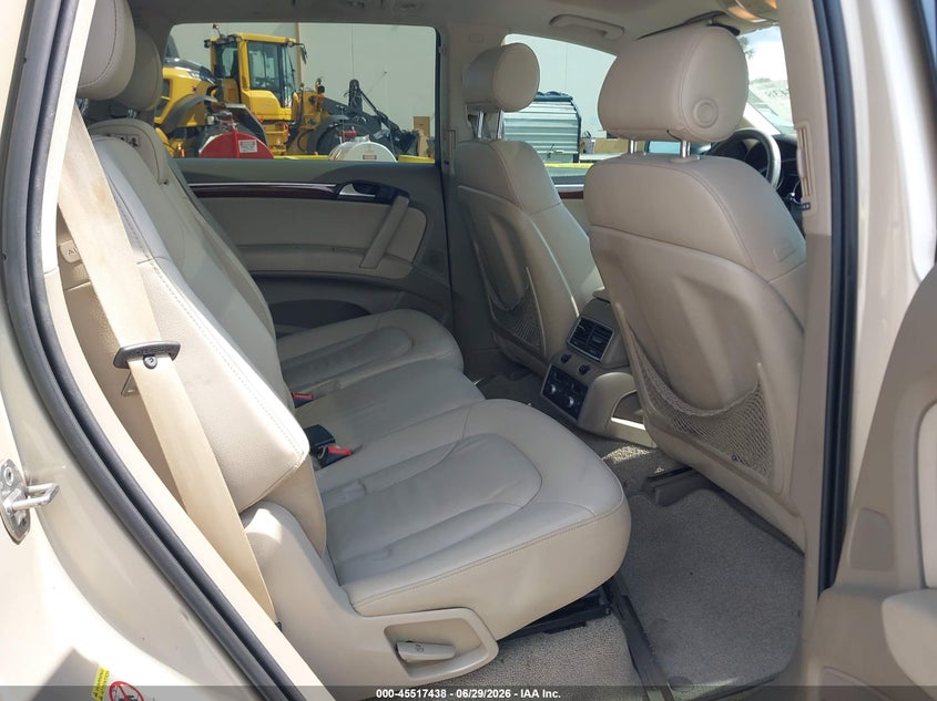 2007 Audi Q7 VIN WA1BY94L77D096989 IAAI salvage auction — NORMAL WEAR, Clear (Florida), sold $400 on 2026-07-16 (photo 8)