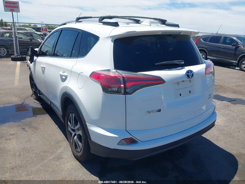 2018 Toyota Rav 4 VIN JTMBFREV3JD243425 IAAI salvage auction — EXTERIOR BURN, Salvage Title, sold $1,050 on 2026-07-22 (photo 3)