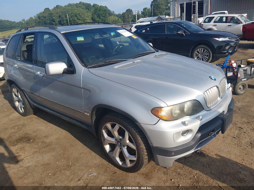 2006 BMW X5 VIN 5UXFA93536LE84922 IAAI salvage auction — NORMAL WEAR, Clear-Dealer Only (West Virginia), sold $750 on 2026-07-16 (photo 1)