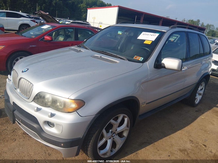 2006 BMW X5 VIN 5UXFA93536LE84922 IAAI salvage auction — NORMAL WEAR, Clear-Dealer Only (West Virginia), sold $750 on 2026-07-16 (photo 2)