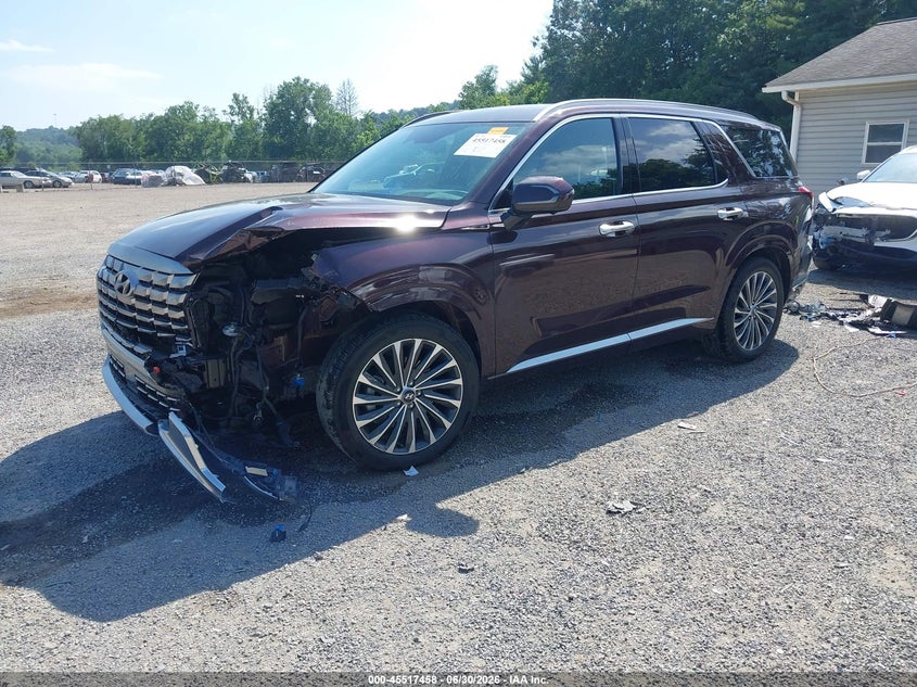 2023 Hyundai Palisade VIN KM8R7DGE5PU567623 IAAI salvage auction — FRONT END, Salvage (Ohio), sold $9,200 on 2026-07-27 (photo 2)