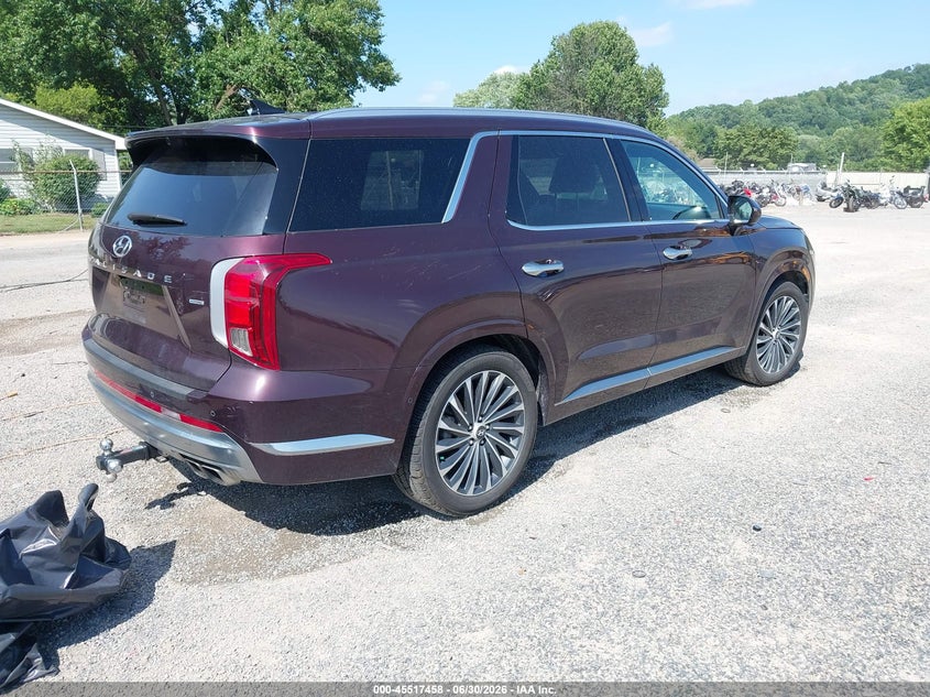 2023 Hyundai Palisade VIN KM8R7DGE5PU567623 IAAI salvage auction — FRONT END, Salvage (Ohio), sold $9,200 on 2026-07-27 (photo 4)