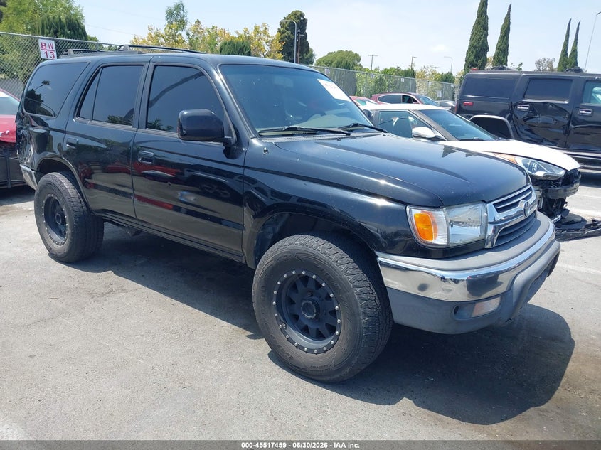 2001 Toyota 4runner VIN JT3GN86R410211261 IAAI salvage auction — REAR END, Salvage (California), sold $1,200 on 2026-07-16 (photo 1)