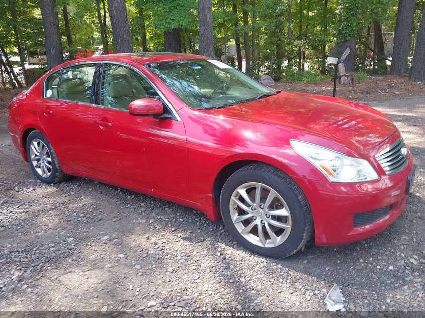 2008 Infiniti G35 VIN JNKBV61E68M211598 IAAI salvage auction — UNKNOWN, Clear (Virginia), sold $25 on 2026-07-21 (photo 1)