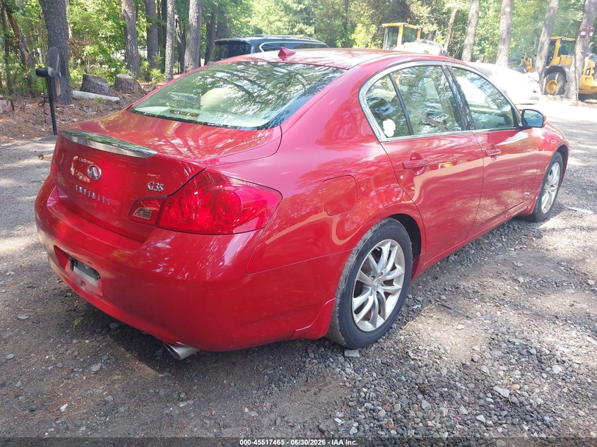 2008 Infiniti G35 VIN JNKBV61E68M211598 IAAI salvage auction — UNKNOWN, Clear (Virginia), sold $25 on 2026-07-21 (photo 4)