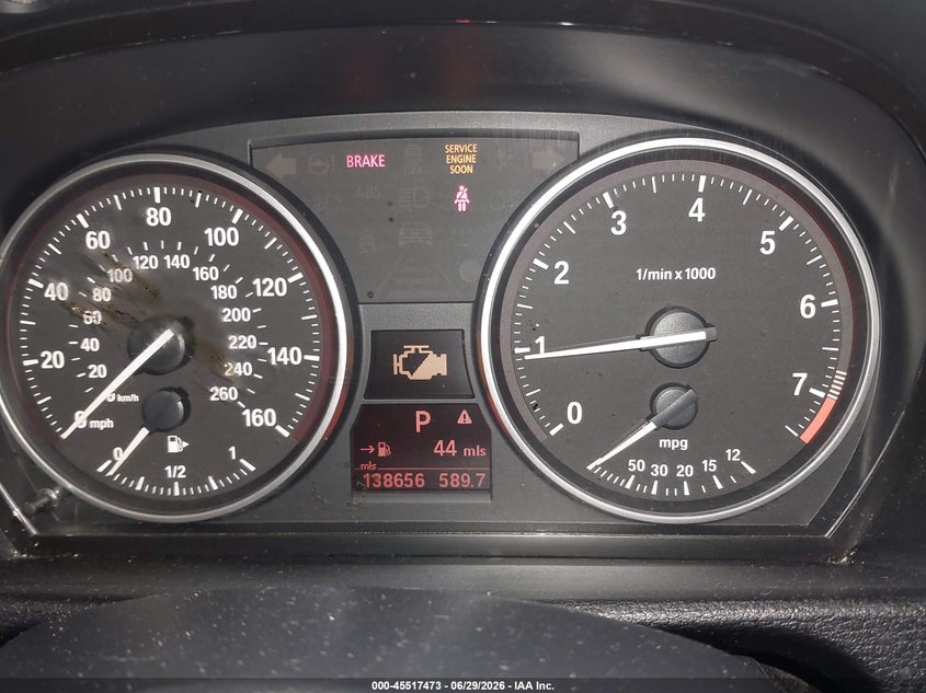 2014 BMW X1 VIN WBAVM1C52EVW49149 IAAI salvage auction — NORMAL WEAR, Clear (Illinois), sold $600 on 2026-07-29 (photo 7)