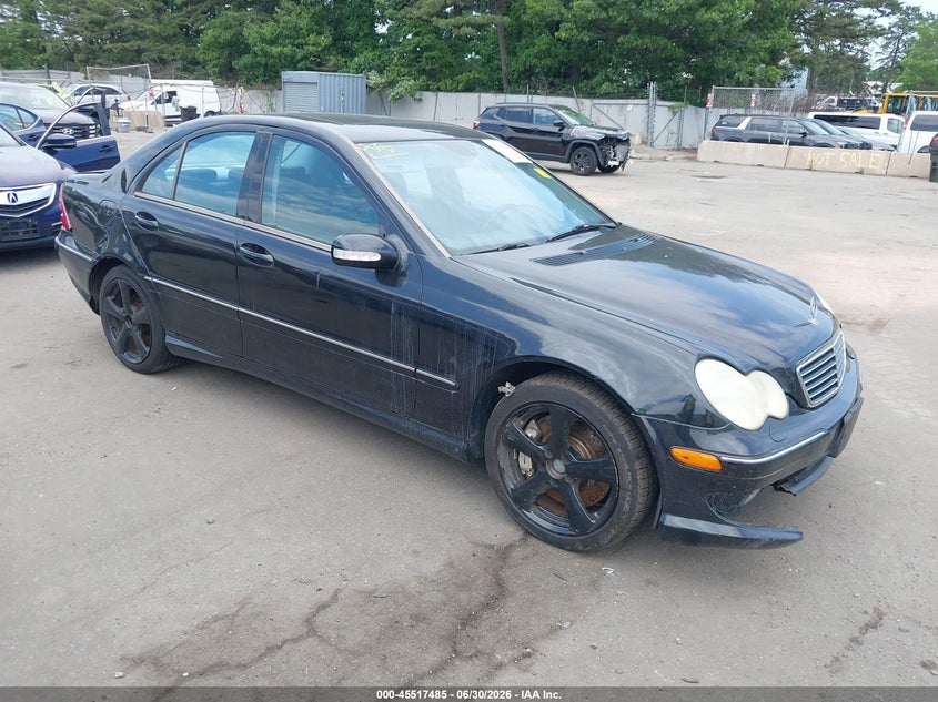 2002 Mercedes-benz C class VIN WDBRF65J12F217999 IAAI salvage auction — FRONT & REAR, Mv-907A (New York), sold $450 on 2026-07-21 (photo 1)