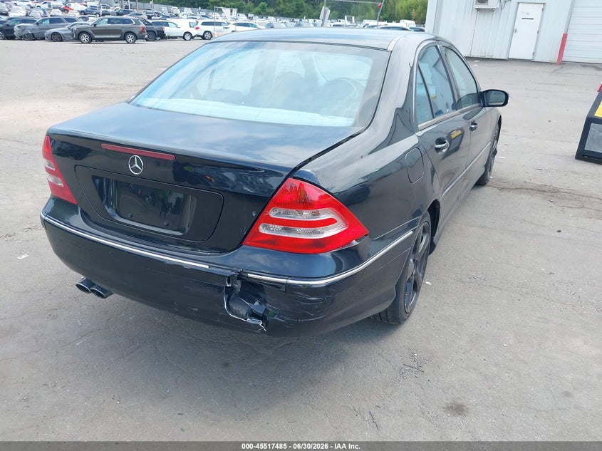 2002 Mercedes-benz C class VIN WDBRF65J12F217999 IAAI salvage auction — FRONT & REAR, Mv-907A (New York), sold $450 on 2026-07-21 (photo 6)