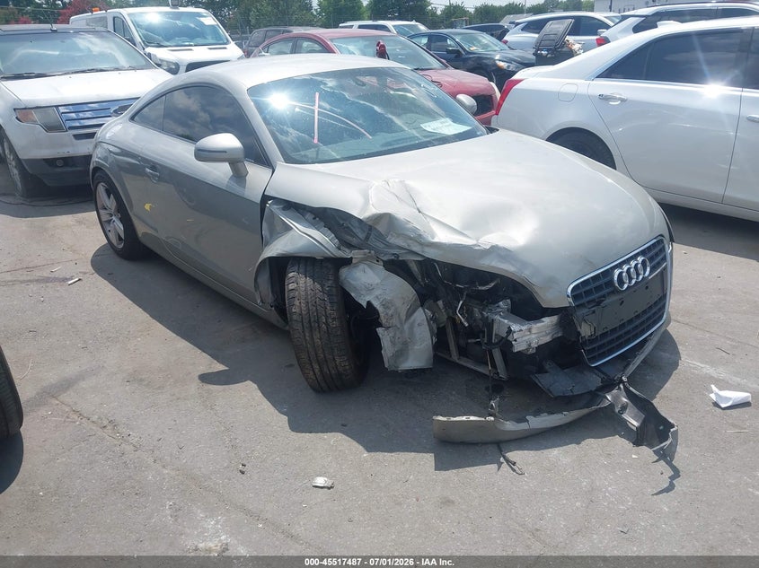 2008 Audi Tt VIN TRUAF38J681034036 IAAI salvage auction — FRONT END, Salvage (North Carolina), sold $525 on 2026-07-20 (photo 1)