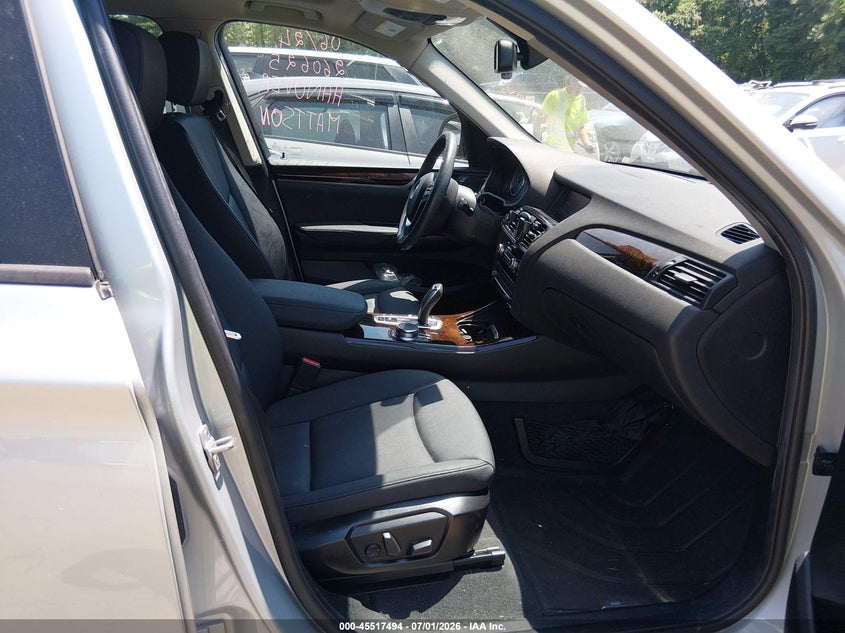 2017 BMW X3 VIN 5UXWX9C39H0W73850 IAAI salvage auction — SIDE, Salvage (Massachusetts), sold $2,050 on 2026-07-28 (photo 5)