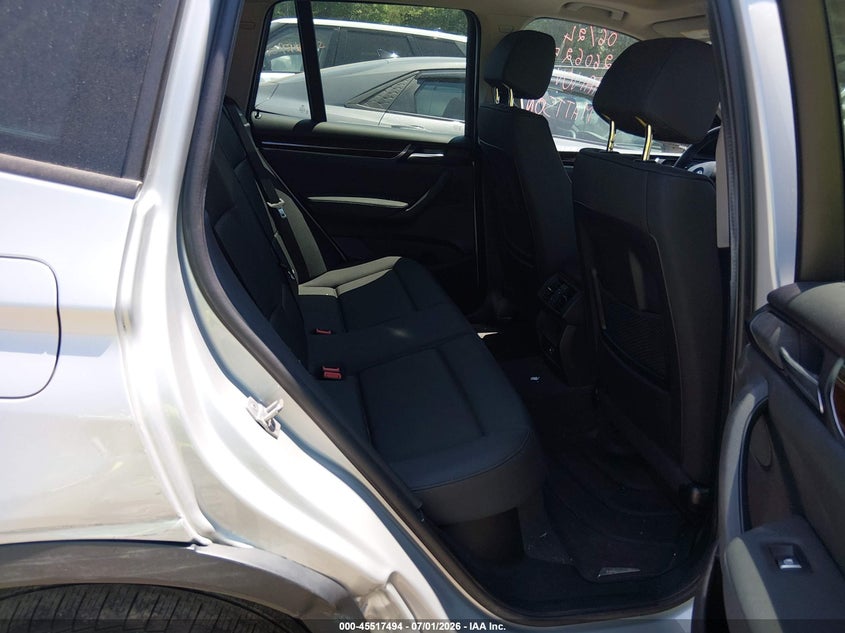 2017 BMW X3 VIN 5UXWX9C39H0W73850 IAAI salvage auction — SIDE, Salvage (Massachusetts), sold $2,050 on 2026-07-28 (photo 8)