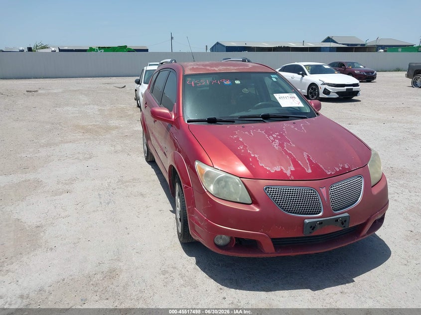 2005 Pontiac Vibe VIN 5Y2SL63875Z409698 IAAI salvage auction — NORMAL WEAR, Original (Texas), sold $600 on 2026-07-08 (photo 1)