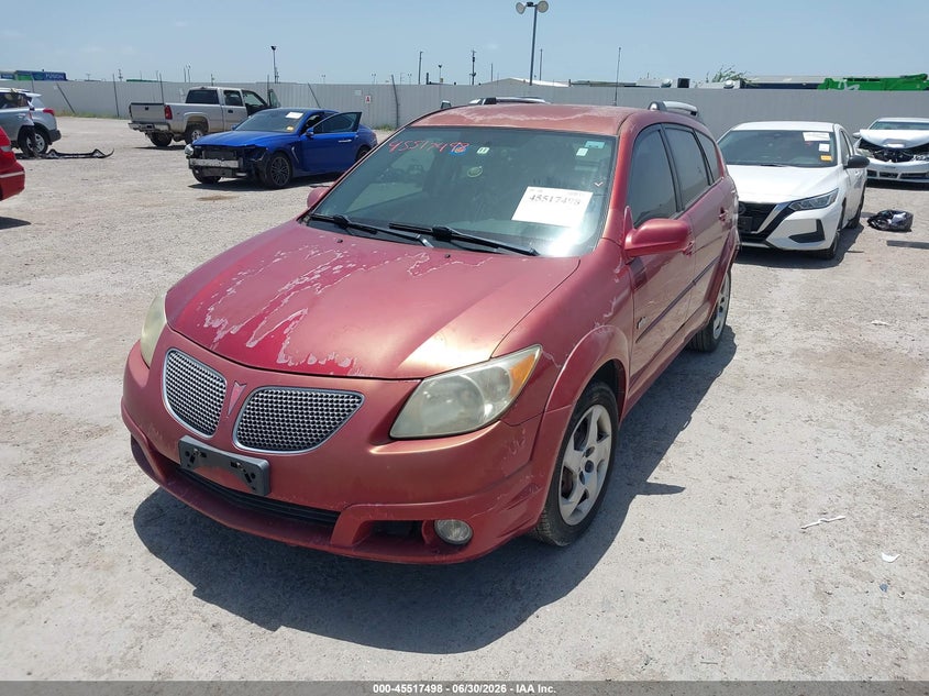 2005 Pontiac Vibe VIN 5Y2SL63875Z409698 IAAI salvage auction — NORMAL WEAR, Original (Texas), sold $600 on 2026-07-08 (photo 2)