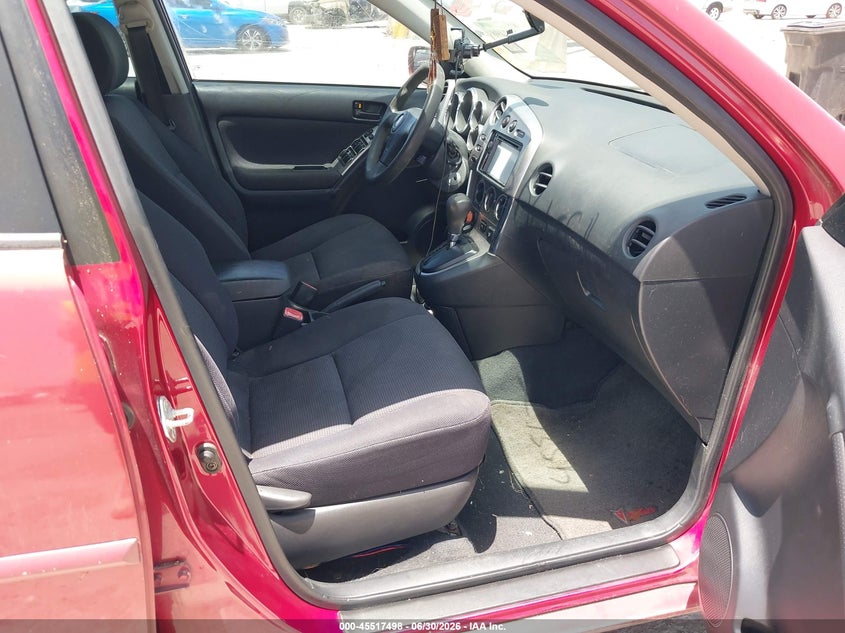 2005 Pontiac Vibe VIN 5Y2SL63875Z409698 IAAI salvage auction — NORMAL WEAR, Original (Texas), sold $600 on 2026-07-08 (photo 5)