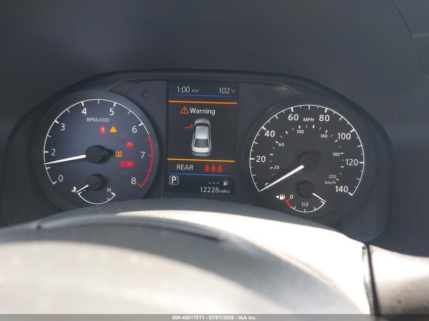 2024 Nissan Altima VIN 1N4BL4BV6RN332255 IAAI salvage auction — RIGHT FRONT, Salvage (Tennessee), sold $4,850 on 2026-07-30 (photo 7)