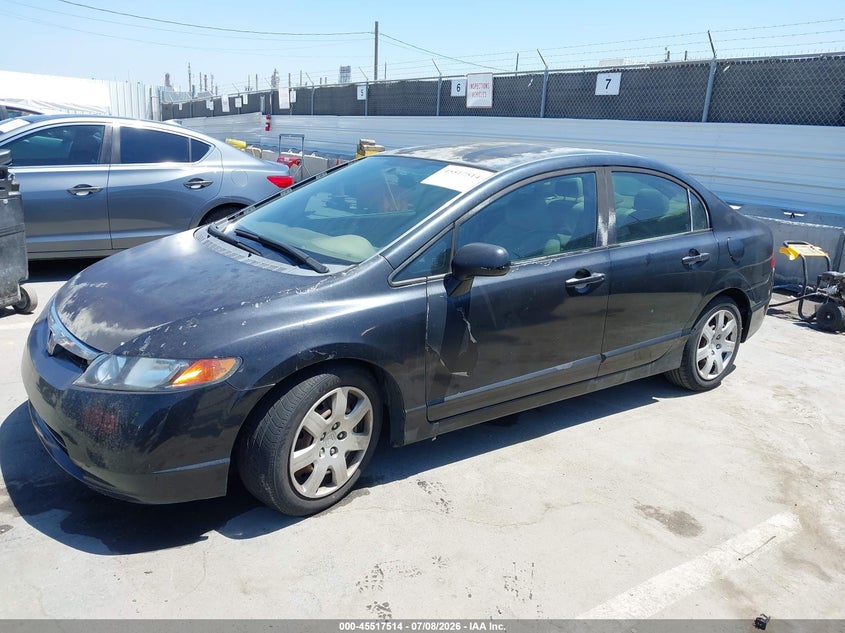 2006 Honda Civic VIN JHMFA16586S013400 IAAI salvage auction — NORMAL WEAR, Clear - Dealer Only (California), sold $225 on 2026-07-15 (photo 2)