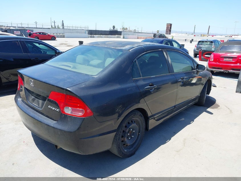 2006 Honda Civic VIN JHMFA16586S013400 IAAI salvage auction — NORMAL WEAR, Clear - Dealer Only (California), sold $225 on 2026-07-15 (photo 4)