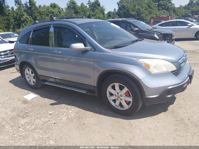 2007 Honda Cr-v VIN JHLRE48717C050371 IAAI salvage auction — NORMAL WEAR, Clear (Maryland), sold $1,050 on 2026-07-09 (photo 1)