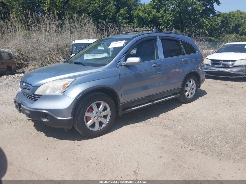 2007 Honda Cr-v VIN JHLRE48717C050371 IAAI salvage auction — NORMAL WEAR, Clear (Maryland), sold $1,050 on 2026-07-09 (photo 2)