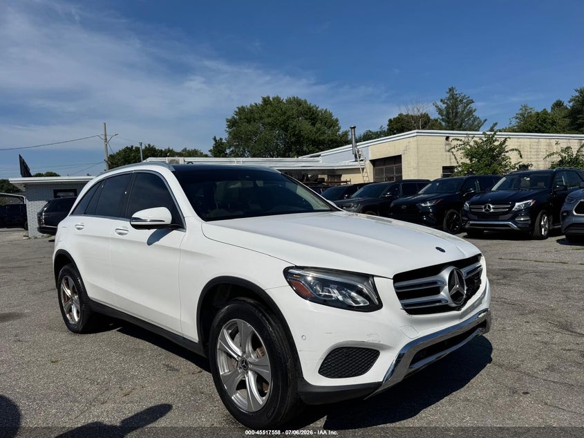 2018 Mercedes-benz Glc VIN WDC0G4JB8JV016447 IAAI salvage auction — UNKNOWN, Clear (Georgia), sold $5,900 on 2026-07-29 (photo 1)