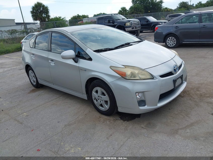 2010 Toyota Prius VIN JTDKN3DU2A1013613 IAAI salvage auction — NORMAL WEAR, Clear (California), sold $1,850 on 2026-07-29 (photo 1)