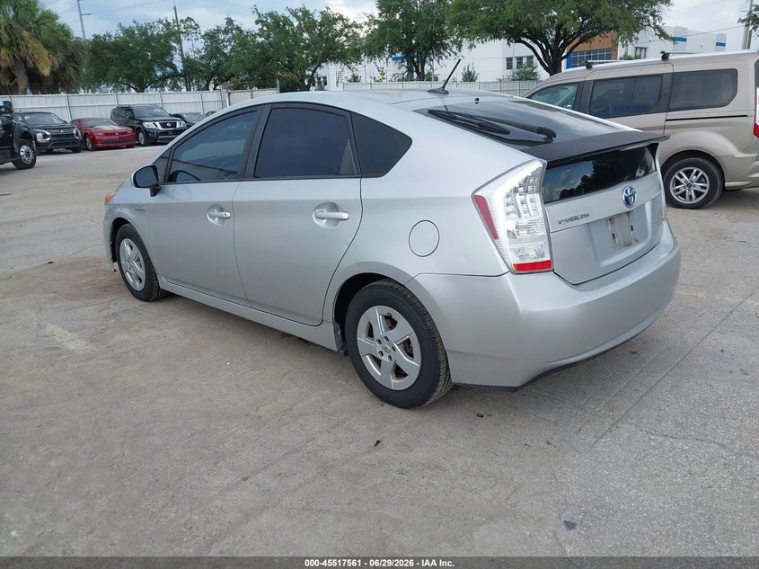 2010 Toyota Prius VIN JTDKN3DU2A1013613 IAAI salvage auction — NORMAL WEAR, Clear (California), sold $1,850 on 2026-07-29 (photo 3)