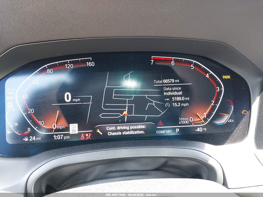 2019 BMW 3er VIN WBA5R7C59KAJ81234 IAAI salvage auction — FRONT END, Wait Title, sold $10,700 on 2026-08-04 (photo 7)