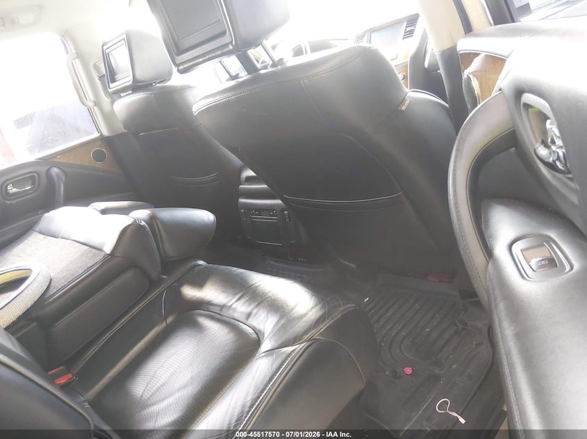 2014 Infiniti Qx80 VIN JN8AZ2NC5E9351440 IAAI salvage auction — NORMAL WEAR, Original (Texas), sold $1,325 on 2026-07-20 (photo 8)