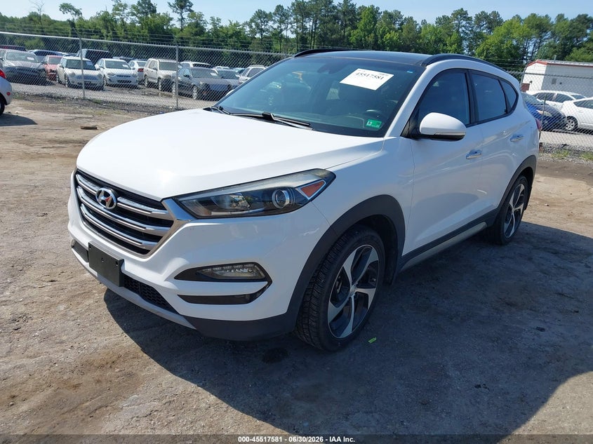 2017 Hyundai Tucson VIN KM8J33A28HU303377 IAAI salvage auction — THEFT, Clear (Virginia), sold $4,550 on 2026-07-24 (photo 2)