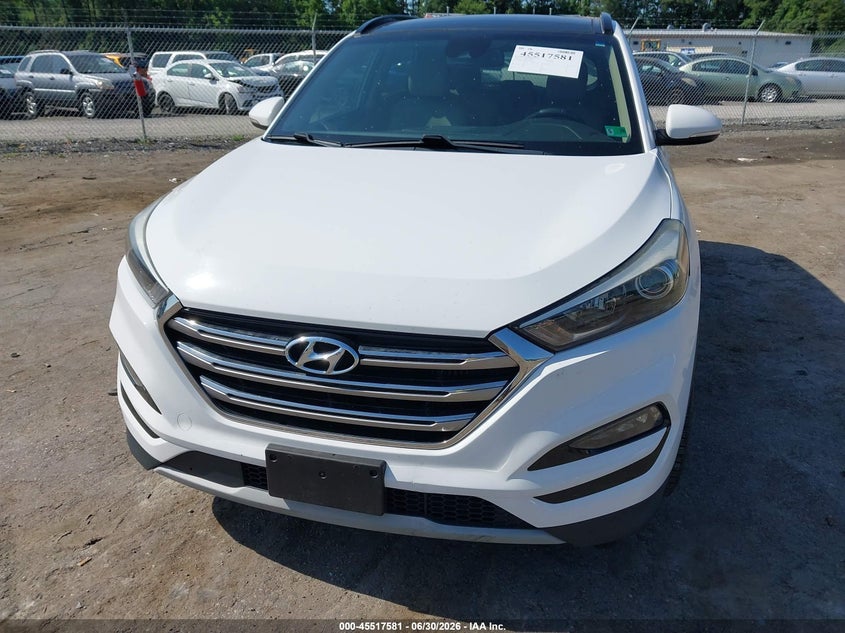 2017 Hyundai Tucson VIN KM8J33A28HU303377 IAAI salvage auction — THEFT, Clear (Virginia), sold $4,550 on 2026-07-24 (photo 6)
