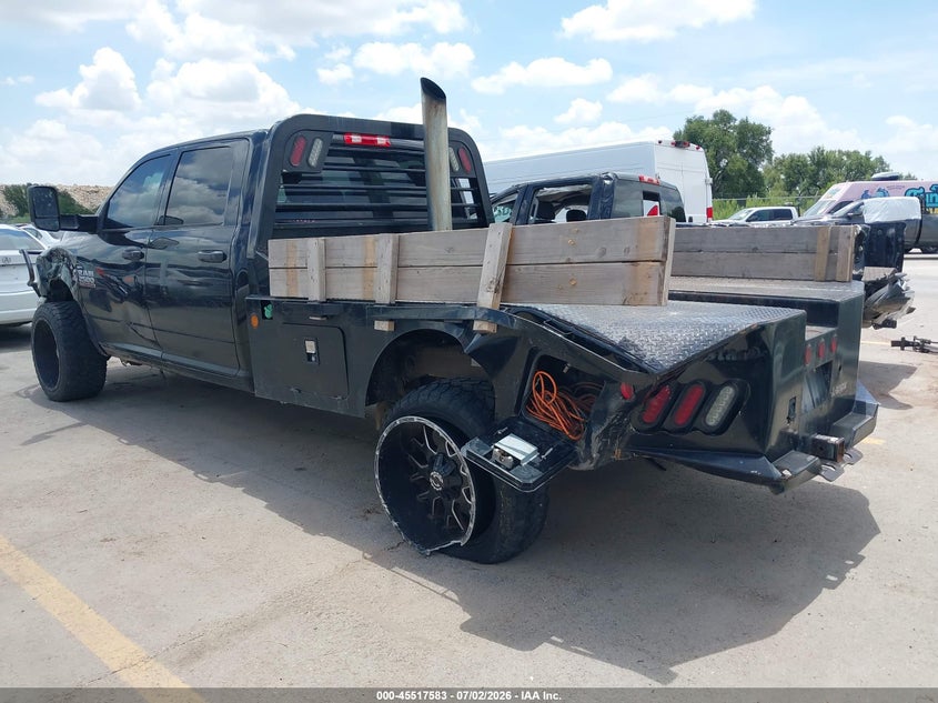 2017 Ram 2500 VIN 3C6UR5HL7HG643401 IAAI salvage auction — LEFT REAR, Salvage (Texas), sold $6,500 on 2026-08-01 (photo 3)