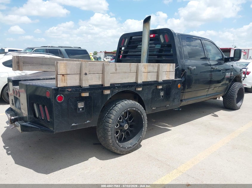 2017 Ram 2500 VIN 3C6UR5HL7HG643401 IAAI salvage auction — LEFT REAR, Salvage (Texas), sold $6,500 on 2026-08-01 (photo 4)
