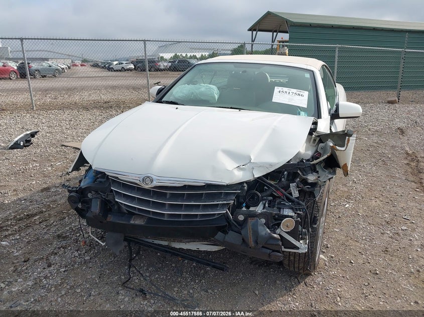 2010 Chrysler Sebring VIN 1C3BC6EV4AN218216 IAAI salvage auction — FRONT END, Salvage (Pennsylvania), sold $325 on 2026-07-22 (photo 6)