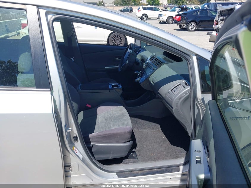 2013 Toyota Prius v VIN JTDZN3EU7D3282969 IAAI salvage auction — LEFT FRONT, Salvage (California), sold $4,750 on 2026-07-09 (photo 5)