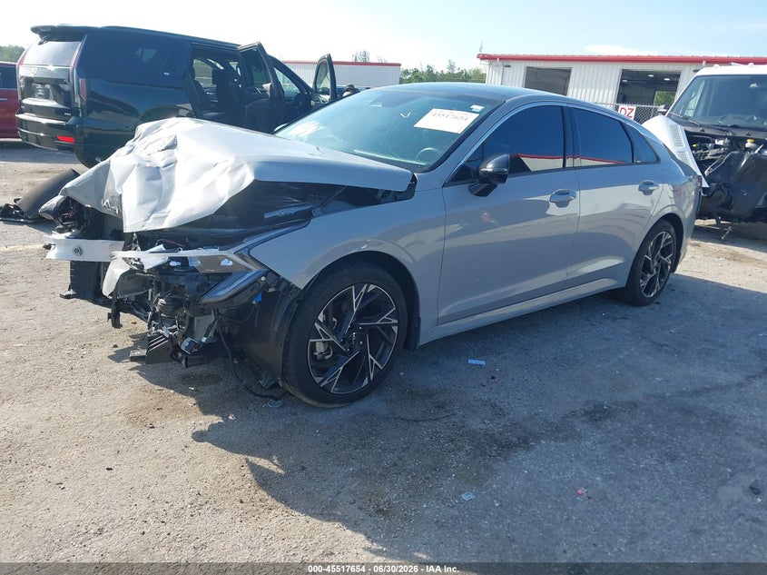 2025 Kia K5 VIN KNAG64J7XS5304326 IAAI salvage auction — FRONT END, Rebuildable (Florida), sold $5,200 on 2026-07-28 (photo 2)